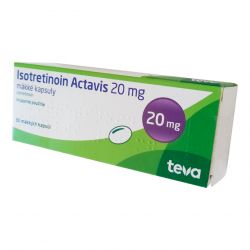 Изотретиноин Actavis (аналог Акненормин, Aknenormin) капс. 20мг 30шт в Кемерове и области фото
